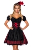 premium jacquard Dirndl with blouse