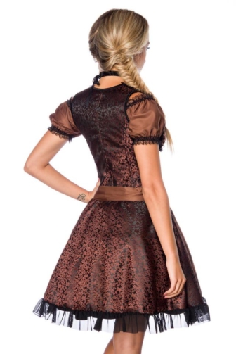 premium jacquard Dirndl with blouse