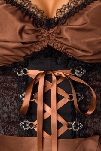 premium jacquard Dirndl with blouse