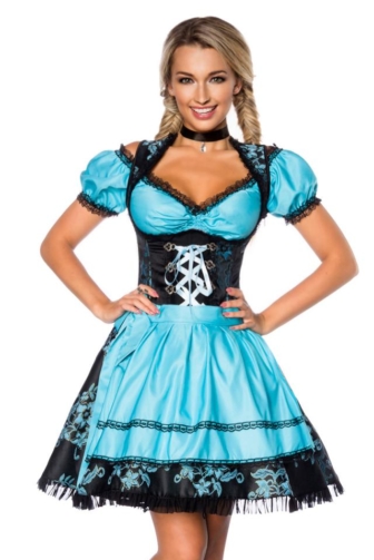 premium jacquard Dirndl with blouse