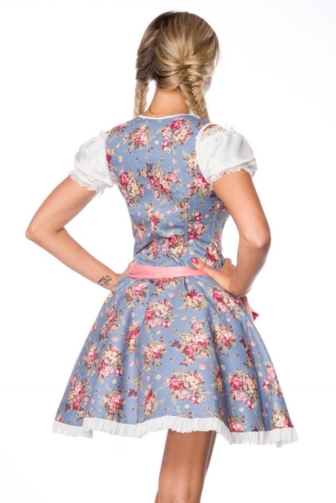 premium denim  Dirndl & blouse