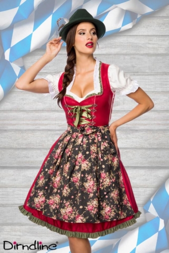 lovely Dirndl with denim