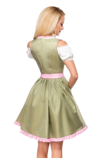 Dirndl with flower-apron