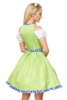 under bust Dirndl with squared apron
