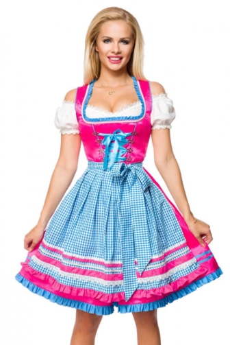 dirndl with squared apron