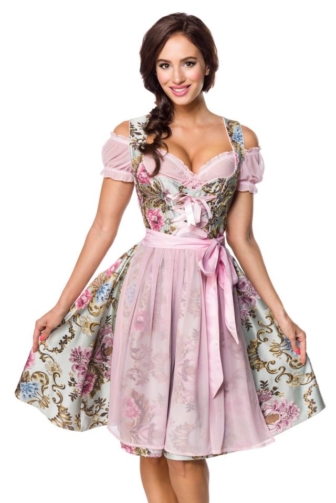 Premium Brokat-Dirndl incl. Blouse