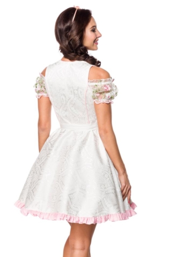 Mini-Brokat-Dirndl incl, blouse with lace